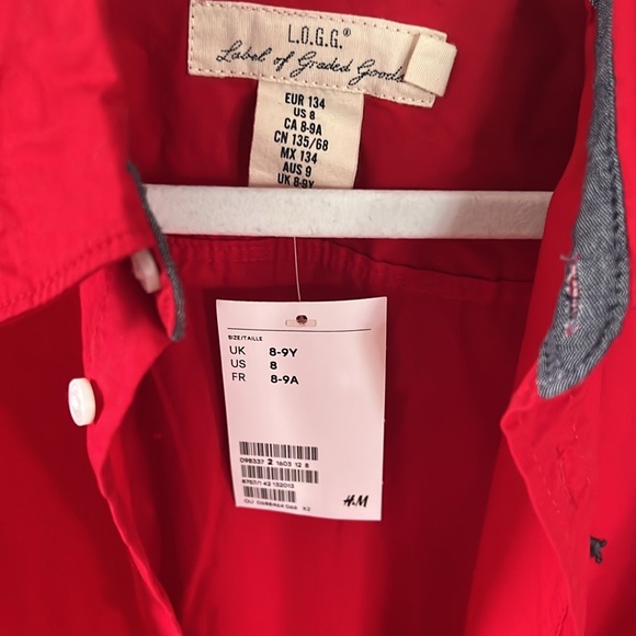 Boys button down shirt size 8 - Picture 2 of 4